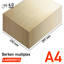 Lasersheets 10 x A4 Contreplaqué de bouleau 6mm | 210 x 297 mm | Pack avantage | Pour la découpe laser, le modélisme, les loisirs créatifs, le CNC, la pyrogravure