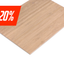 Bamboe multiplex 5.0 mm FSC 100% caramel - Lasersheets - sale 20%