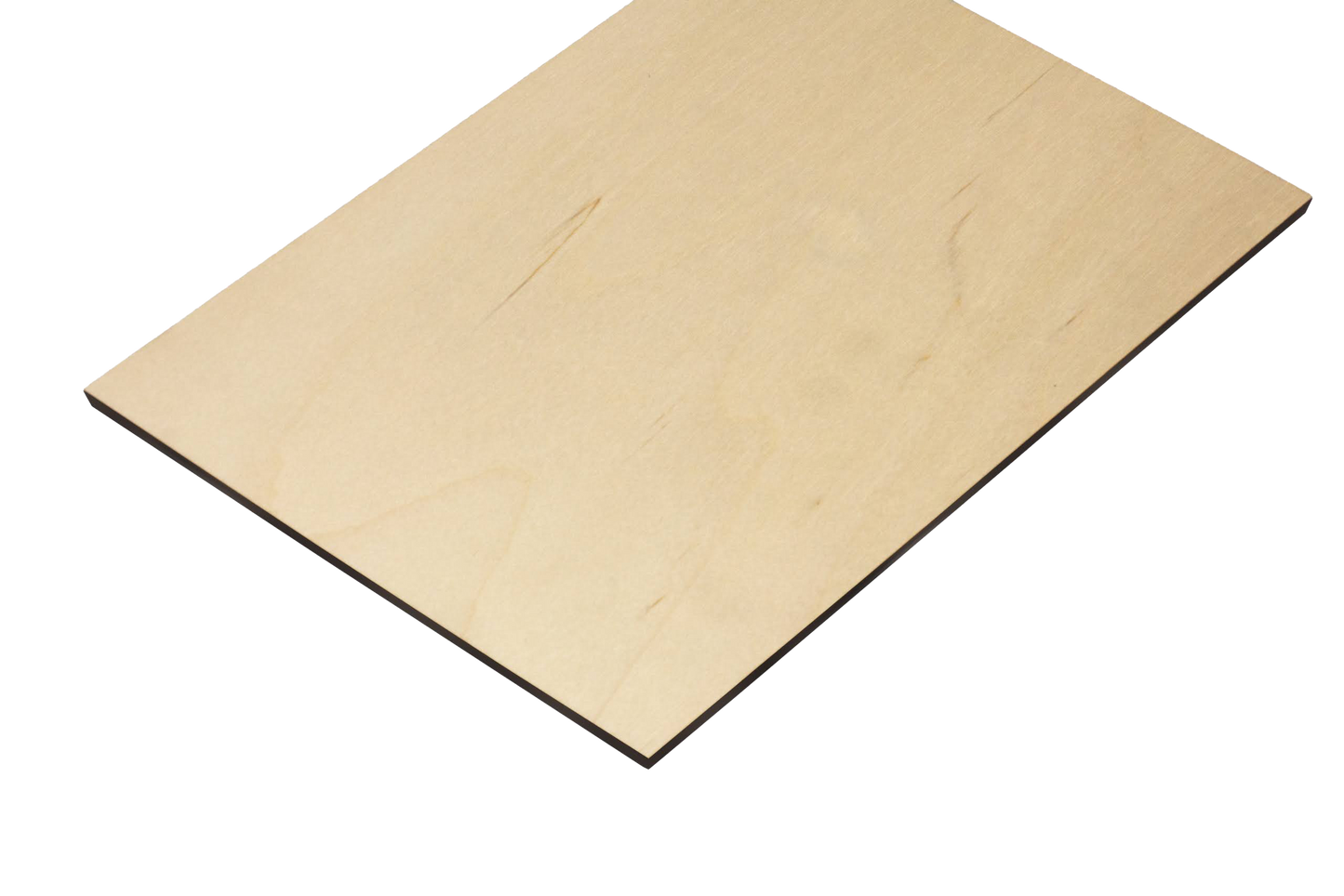 Lasersheets 10 x A4 Contreplaqué de bouleau 4mm | 210 x 297 mm | Pack avantage | Pour la découpe laser, le modélisme, les loisirs créatifs, le CNC, la pyrogravure