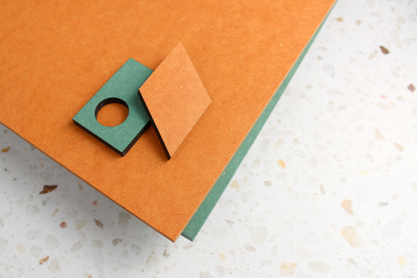 MDF coloré