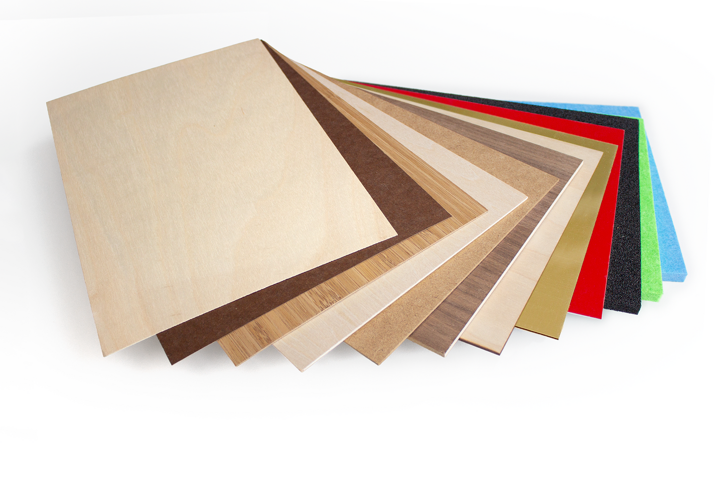 Kit d'échantillons Lasersheets (CO₂ + Diode) avec Kit de Nettoyage de Lentille Laser gratuit