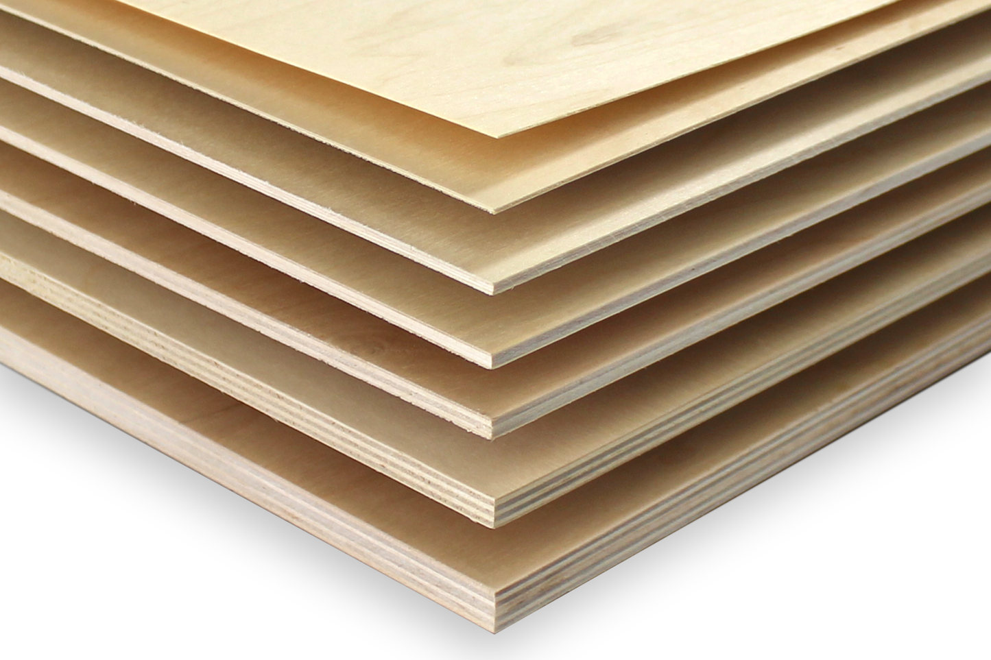 Lasersheets 10 x A4 Contreplaqué de bouleau 6mm | 210 x 297 mm | Pack avantage | Pour la découpe laser, le modélisme, les loisirs créatifs, le CNC, la pyrogravure