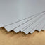 Lot de PP 0,8 mm gris, 10 plaques de 61 x 37 cm