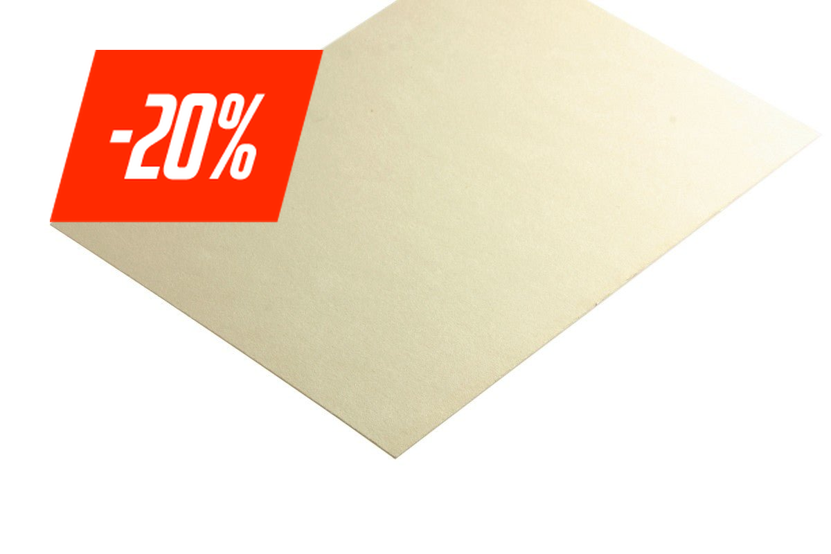 Viltkarton 1.0 mm gebroken wit - Lasersheets - sale 20%