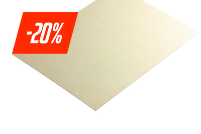 Viltkarton 1.0 mm gebroken wit - Lasersheets - sale 20%